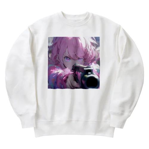 火花散る戦場 Heavyweight Crew Neck Sweatshirt