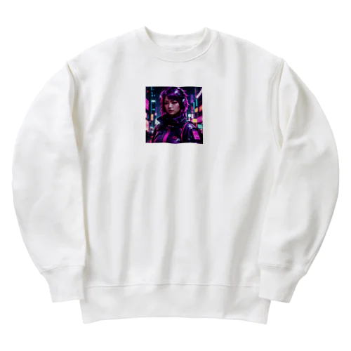 ネオンシティウォリアー Heavyweight Crew Neck Sweatshirt