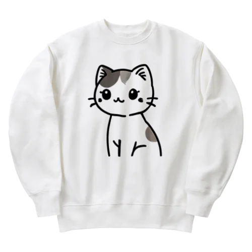 みけねこ Heavyweight Crew Neck Sweatshirt