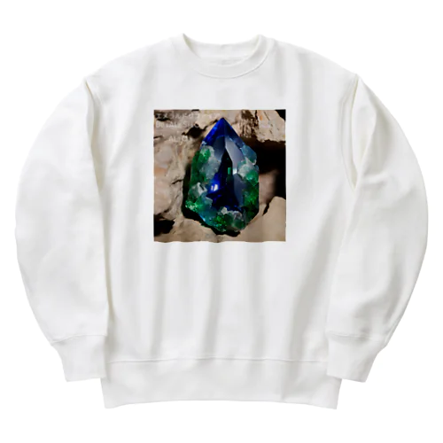 エメラルドサファイア Heavyweight Crew Neck Sweatshirt