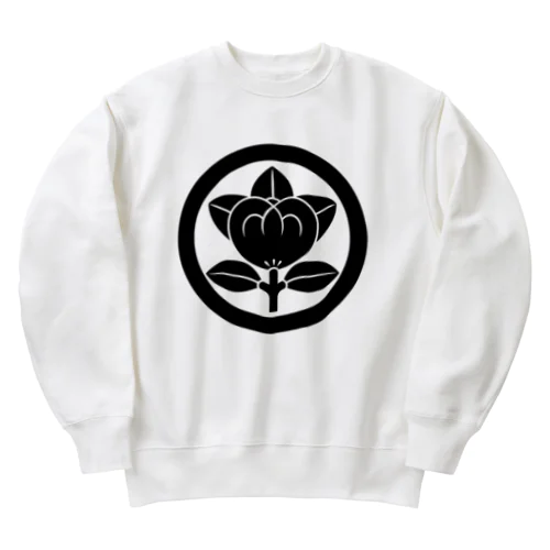 家紋特集 Heavyweight Crew Neck Sweatshirt