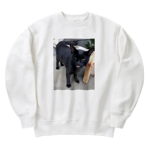 黒ひょうぜッッ！ Heavyweight Crew Neck Sweatshirt