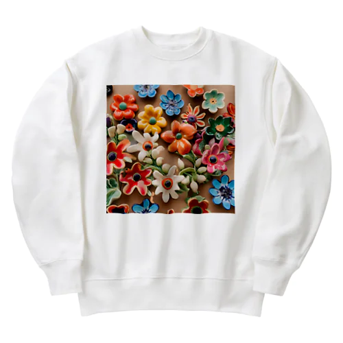 🌺かわいいアクセサリーたち✨ Heavyweight Crew Neck Sweatshirt