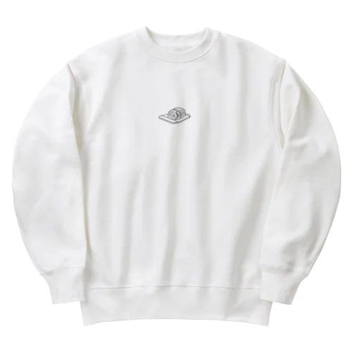 ラインアート　寿司 Heavyweight Crew Neck Sweatshirt