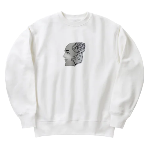 envy humans Heavyweight Crew Neck Sweatshirt