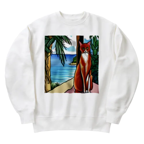 やっぱりリゾートは最高！ Heavyweight Crew Neck Sweatshirt