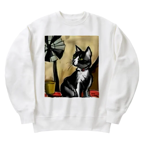 おっかなびっくり！！！ Heavyweight Crew Neck Sweatshirt