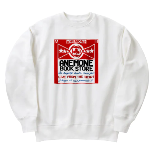 アネモネ書店　オリジナルグッズ Heavyweight Crew Neck Sweatshirt