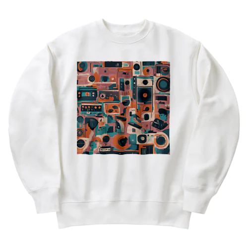 音 Heavyweight Crew Neck Sweatshirt