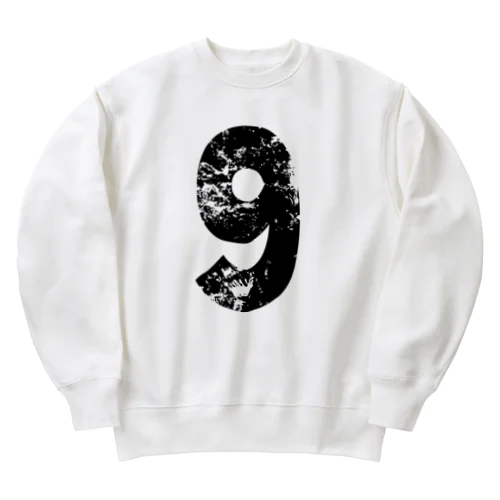 ９ Heavyweight Crew Neck Sweatshirt