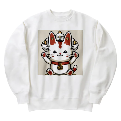 神様の使い！ Heavyweight Crew Neck Sweatshirt