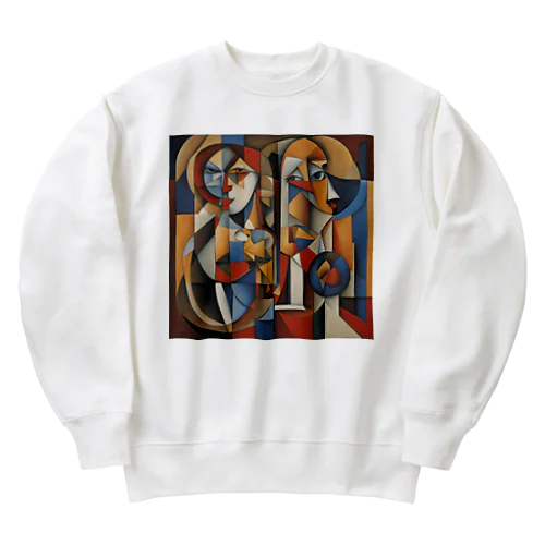 キュビズム Heavyweight Crew Neck Sweatshirt