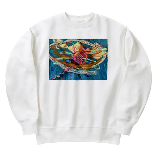 鏡餅 Heavyweight Crew Neck Sweatshirt