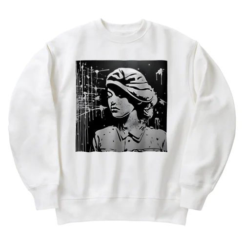 スプレーアート Heavyweight Crew Neck Sweatshirt