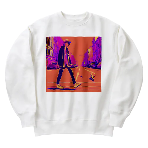 Slick Heavyweight Crew Neck Sweatshirt