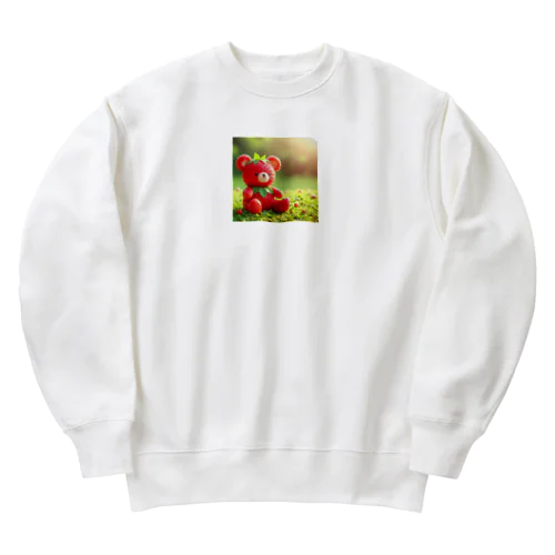 いちごくまの休日 Heavyweight Crew Neck Sweatshirt