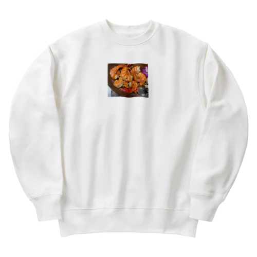 Fake food③ Heavyweight Crew Neck Sweatshirt