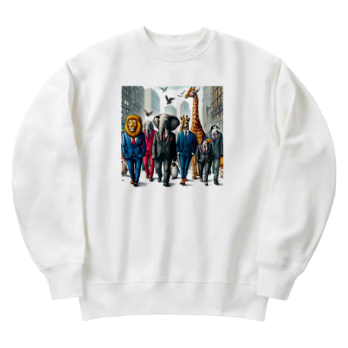 ビジネスアニマルズ Heavyweight Crew Neck Sweatshirt