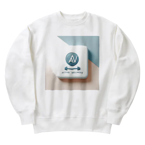 Active Wellness Heavyweight Crew Neck Sweatshirt