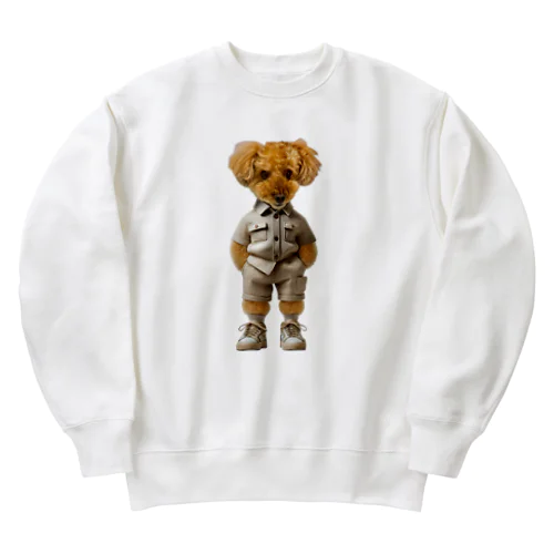 愛犬コスチューム：健太＠トイプー Heavyweight Crew Neck Sweatshirt