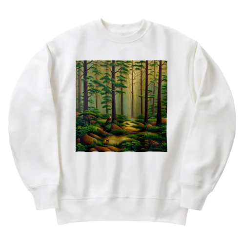 森の中で創作活動 Heavyweight Crew Neck Sweatshirt