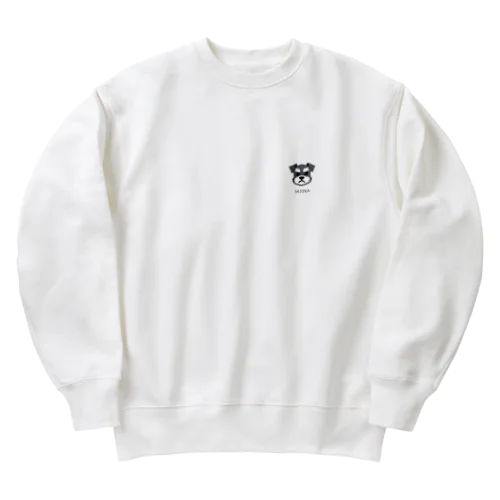 SAJIKA　ミニチュアシュナウザー　Angry　Ver Heavyweight Crew Neck Sweatshirt