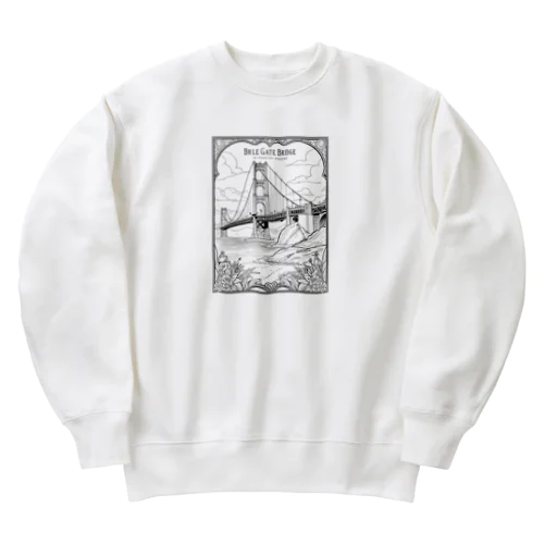 ゴールデンゲートブリッジ Heavyweight Crew Neck Sweatshirt