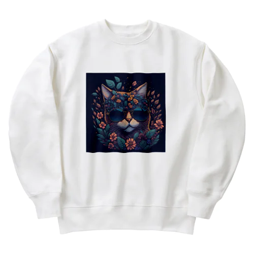 ikeneko_hana Heavyweight Crew Neck Sweatshirt