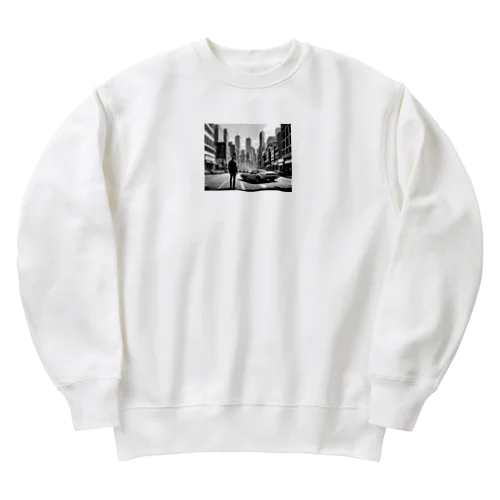 ワイスピ風 Heavyweight Crew Neck Sweatshirt