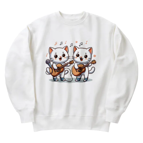 ねこコーラス 12 Heavyweight Crew Neck Sweatshirt