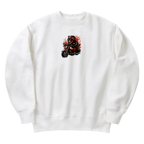 Kuma.Biker Heavyweight Crew Neck Sweatshirt