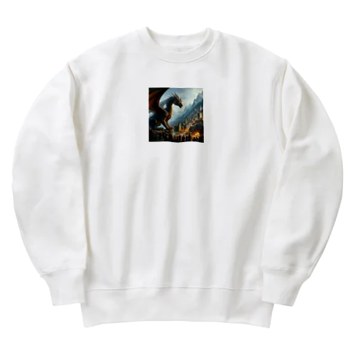 一面龍 Heavyweight Crew Neck Sweatshirt