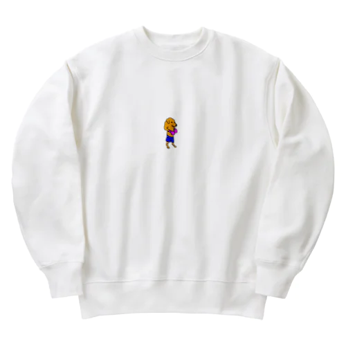 パンちゃんワンちゃんグッズ第一弾★ Heavyweight Crew Neck Sweatshirt