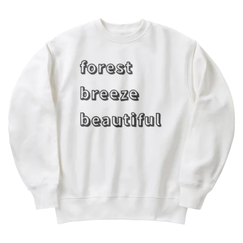 ふぅちゃんアイテム Heavyweight Crew Neck Sweatshirt