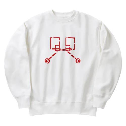 叶結び Heavyweight Crew Neck Sweatshirt