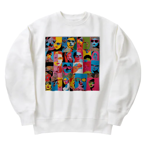 ポップアート Heavyweight Crew Neck Sweatshirt