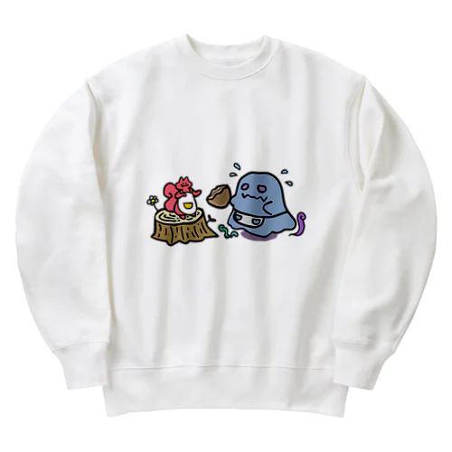 あやかしの和菓子店 Heavyweight Crew Neck Sweatshirt