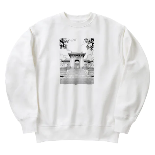 世界の宮殿 Heavyweight Crew Neck Sweatshirt