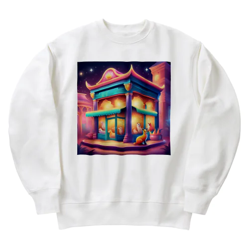 アニマル宮殿 Heavyweight Crew Neck Sweatshirt