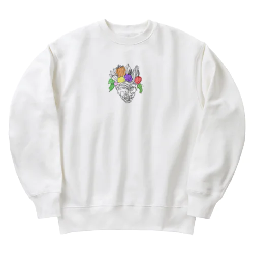 Arcimboldo風 Heavyweight Crew Neck Sweatshirt