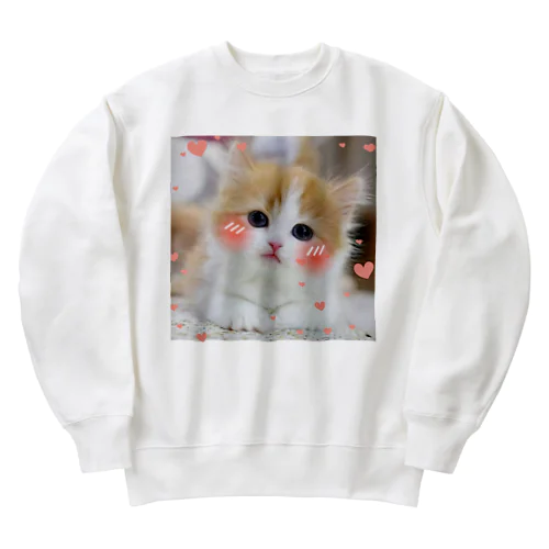 子猫ちゃんちゃん Heavyweight Crew Neck Sweatshirt