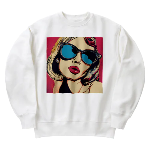 ポップアート Heavyweight Crew Neck Sweatshirt