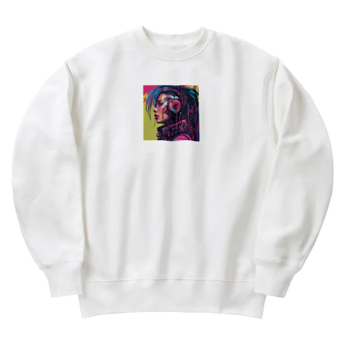 パンクガール Heavyweight Crew Neck Sweatshirt