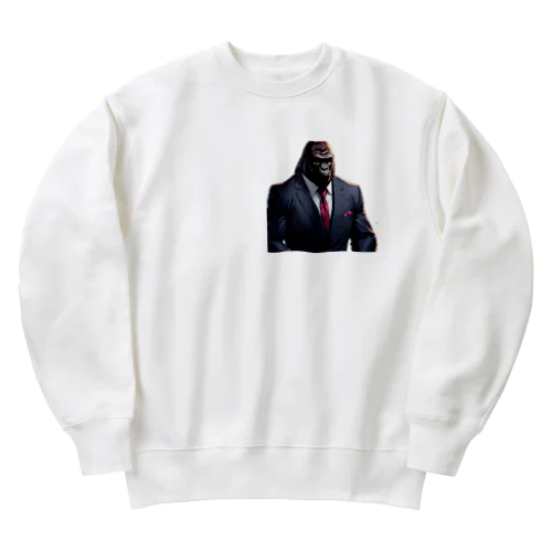 就活ゴリラ Heavyweight Crew Neck Sweatshirt