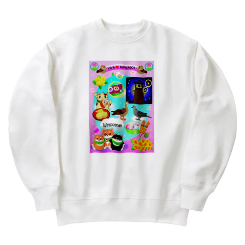 VIVA♡川越 Heavyweight Crew Neck Sweatshirt