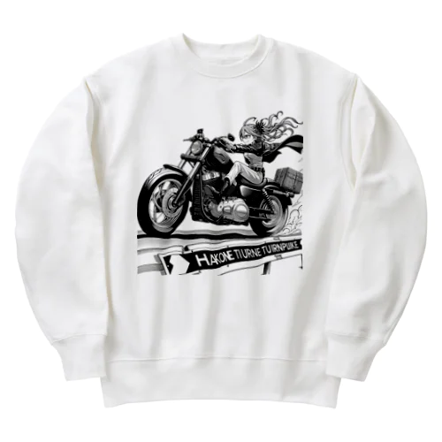 バイク女子 04 Heavyweight Crew Neck Sweatshirt