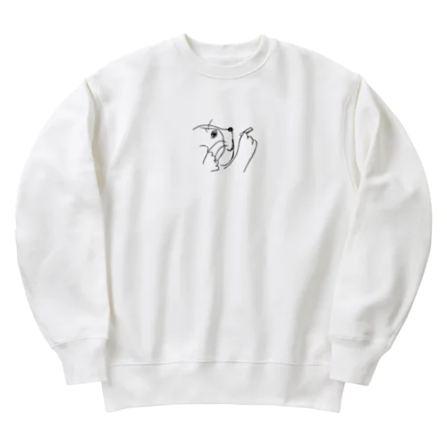 お知らせraraちゃん Heavyweight Crew Neck Sweatshirt