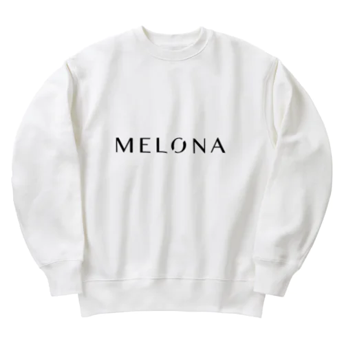 MELONAロゴ Heavyweight Crew Neck Sweatshirt