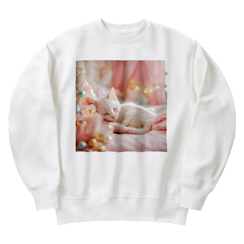 🐈ほっこりする瞬間 ✨ Heavyweight Crew Neck Sweatshirt