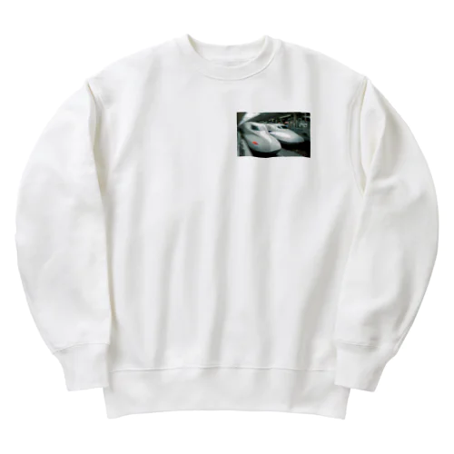 N700系のぞみ✖️2 Heavyweight Crew Neck Sweatshirt